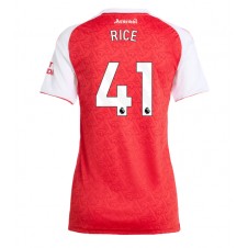 Arsenal Declan Rice #41 Hjemmedrakt Kvinner 2025-26 Kortermet
